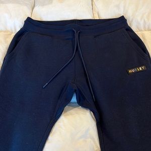 Hurley Sweat Pants - Ladies Size M - Navy